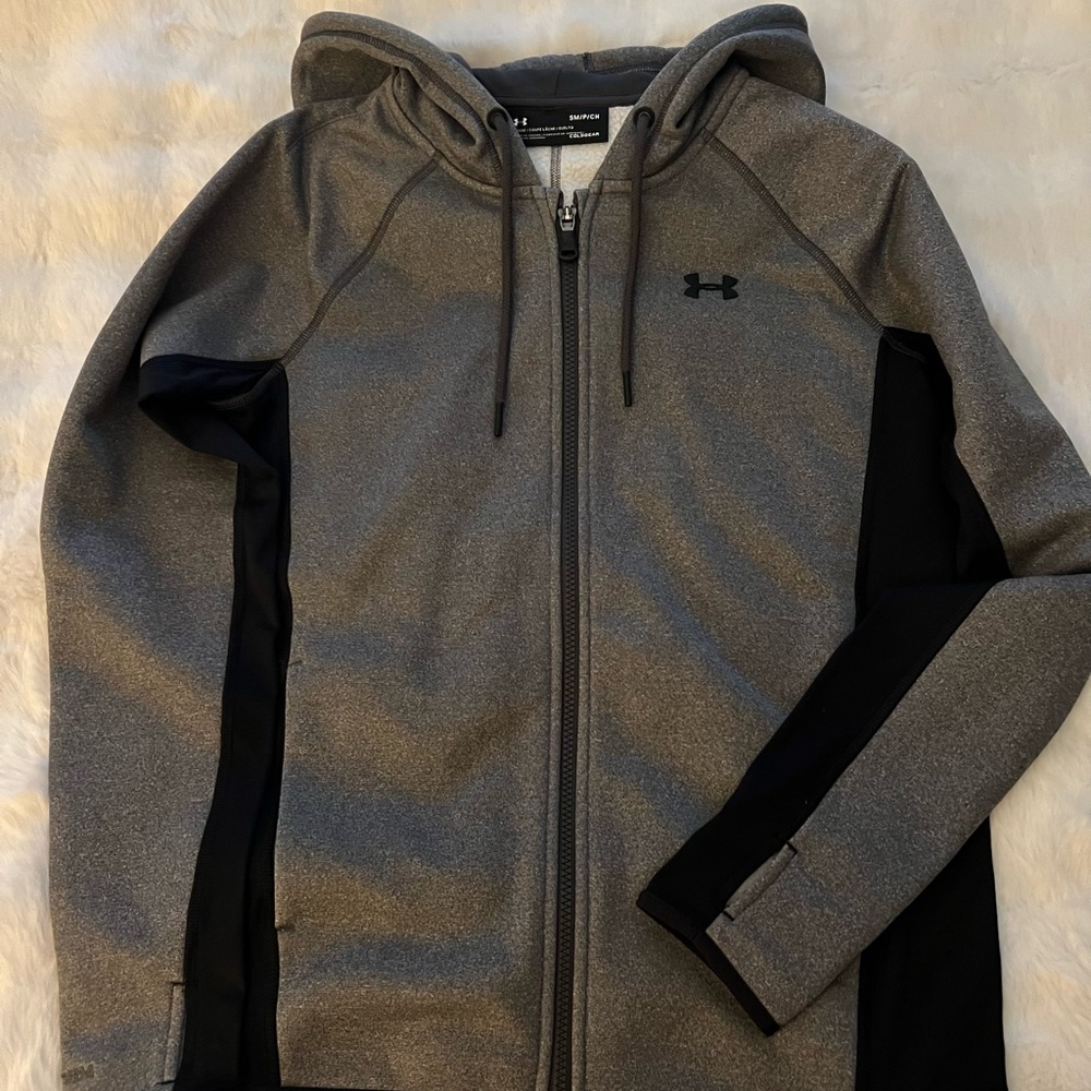 Women’s Under Armour ColdGear Charcoal Hoodie